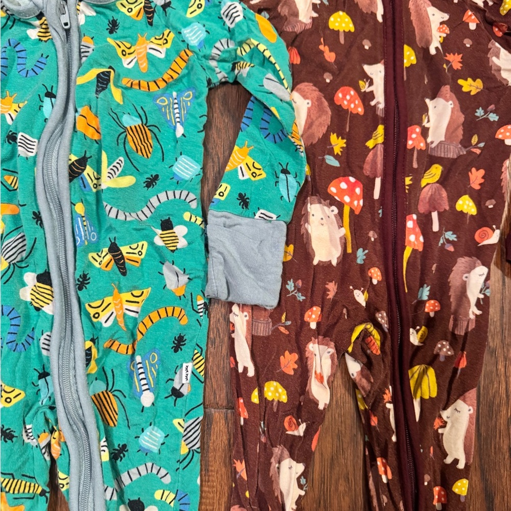 3-6M Little Sleepies Multicolor Baby Outfit